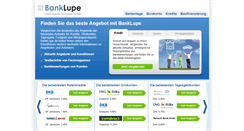 Desktop Screenshot of banklupe.de